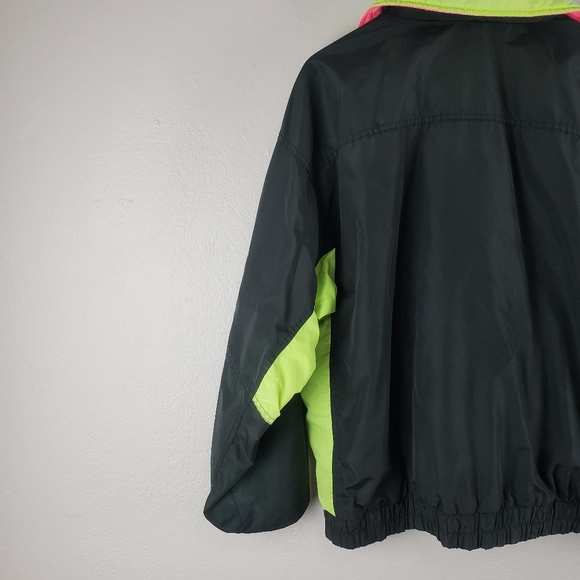 Vintage 90s Neon Retro Columbia Coat - Picture 11 of 14